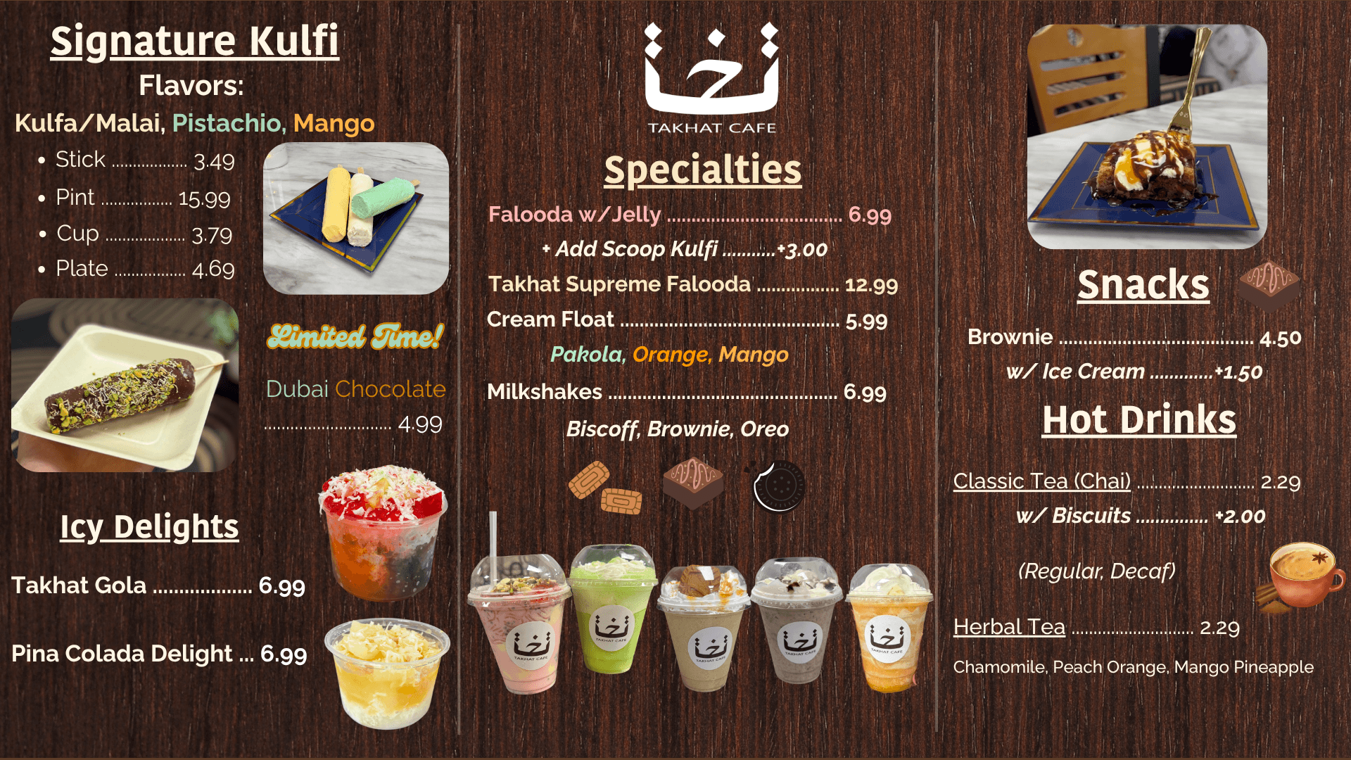 Complete Menu